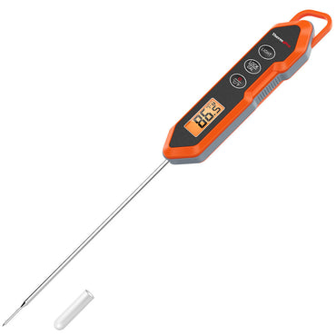 ThermoPro Digital Meat Thermometer with Ultra-Fast Instant Read Food Temperature for Grilling, Cooking, BBQ and Kitchen Use with Backlit Display, Lock & Calibration, IPX6 Waterproof Rating, NSF Certified | TP15H | TP15