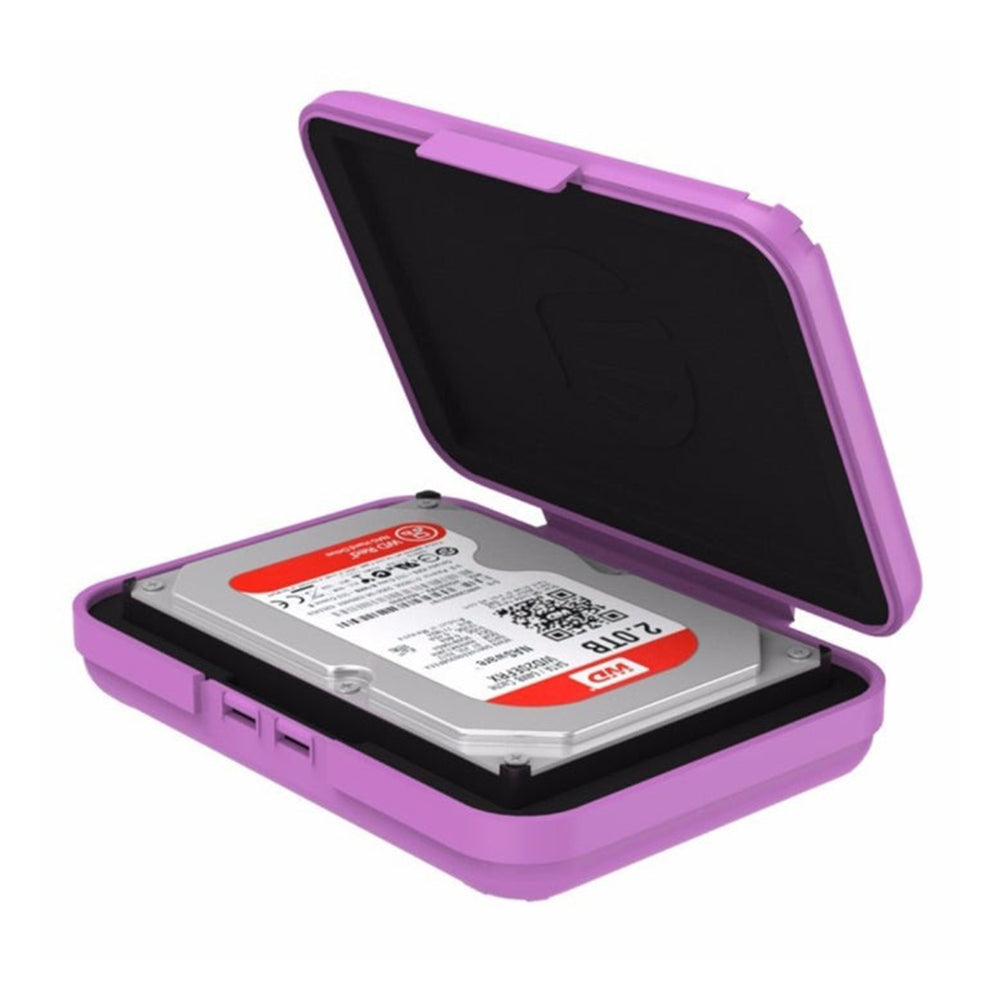 ORICO 3.5-Inch HDD/SSD Shockproof Hard Drive Storage Box Protective Case with EVA Foam Padding & Label Sticker | HDD Case | SSD Case | ORICO-PHX35