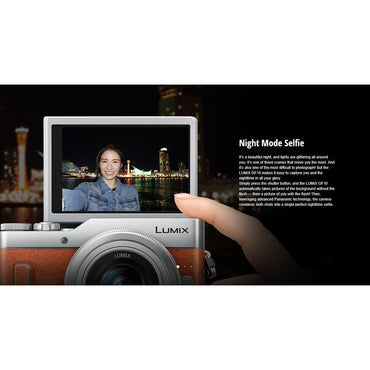 Panasonic DC-GF10KGA Lumix G with Lumix G X Vario 12-32mm Mirrorless Camera - GF10K Orange