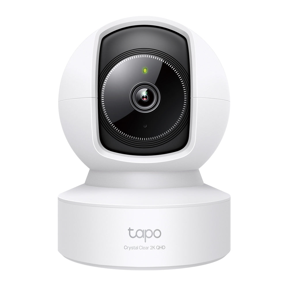 TP-Link Tapo C222 / C220 2K QHD / C200C 1080p Full HD Home CCTV WIFI Camera with 360° Pan / 114° Tilt, Night Vision, Smart AI Motion Detection, 2-Way Audio and 512GB MicroSD Slot for Home Security