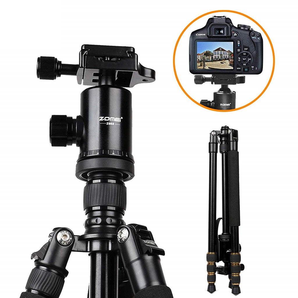 Zomei Z668 Tripod Magnesium Alloy Professiol Tripod Monopod With Ball Head For DSLR Camera