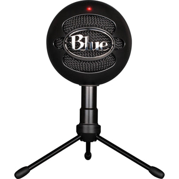 Blue Snowball Omnidirectiol Cardioid USB Condenser Microphone with Accessory Pack for Streaming, Podcasting, and VoIP