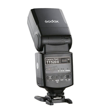 Godox TT520II Wireless Transmission Flash Speedlite - Built-in Receiver and RT Transmitter Compatible for Canon Nikon Panasonic Olympus Pentax and Other DSLR Cameras with Standard Hot Shoe
