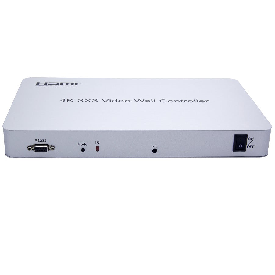 ArgoX 4K 2x3 / 3x3 HDMI/USB Input TV Video Wall Controller with 9 Maximum Displays, Supports USB3.0, Elimites Border of Splicing, Projection Fusion and Screen Rotation for Windows 10 64 Bit | HDVW2X3-K HDVW3X3-K