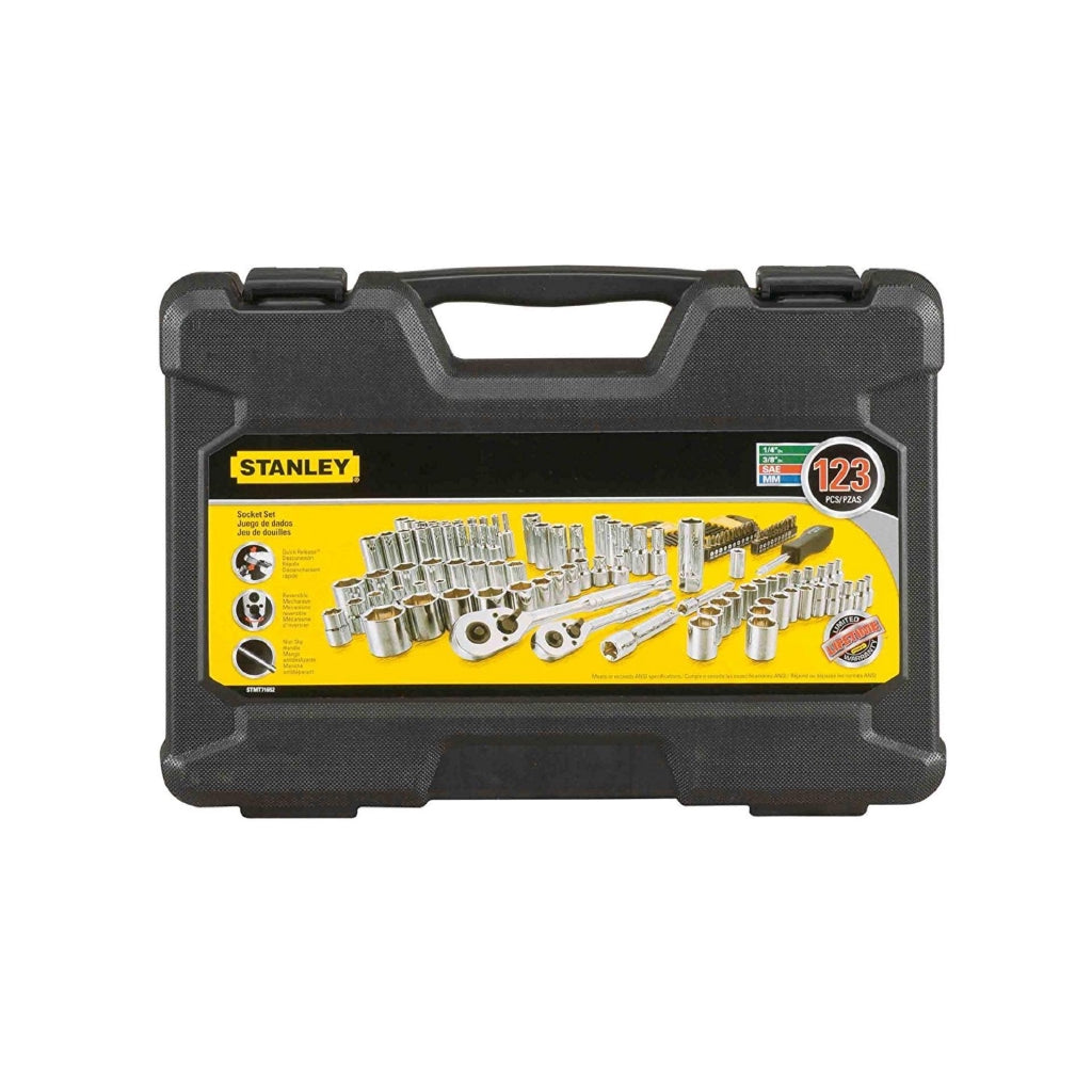 Stanley STMT71652 123-Piece Socket Wrench Tool Set Kit