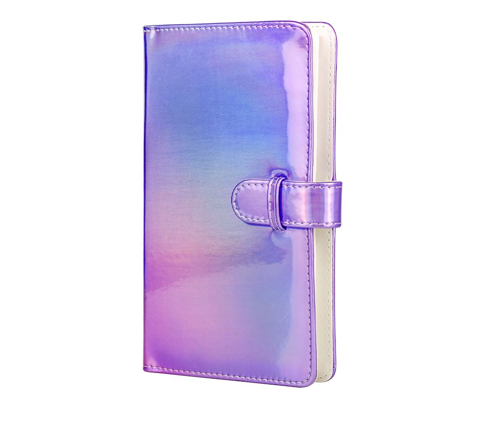 Pikxi AM96 96-Sheet Photo Album for Fujifilm Instax Mini Instant Camera Leather
