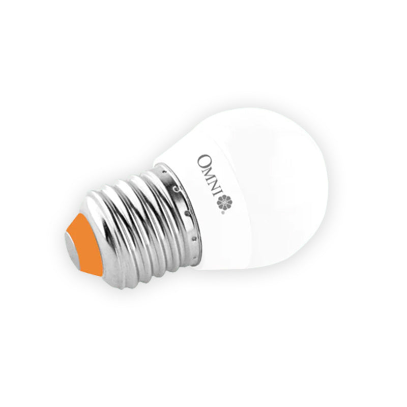 OMNI LED Lite G40 Mini Light Bulb 1.5W 220V E27 Base with 6500K/2700K Daylight & Warm White Energy Saving for Home Lighting | LLG40E27-1.5W-DL LLG40E27-1.5W-WW