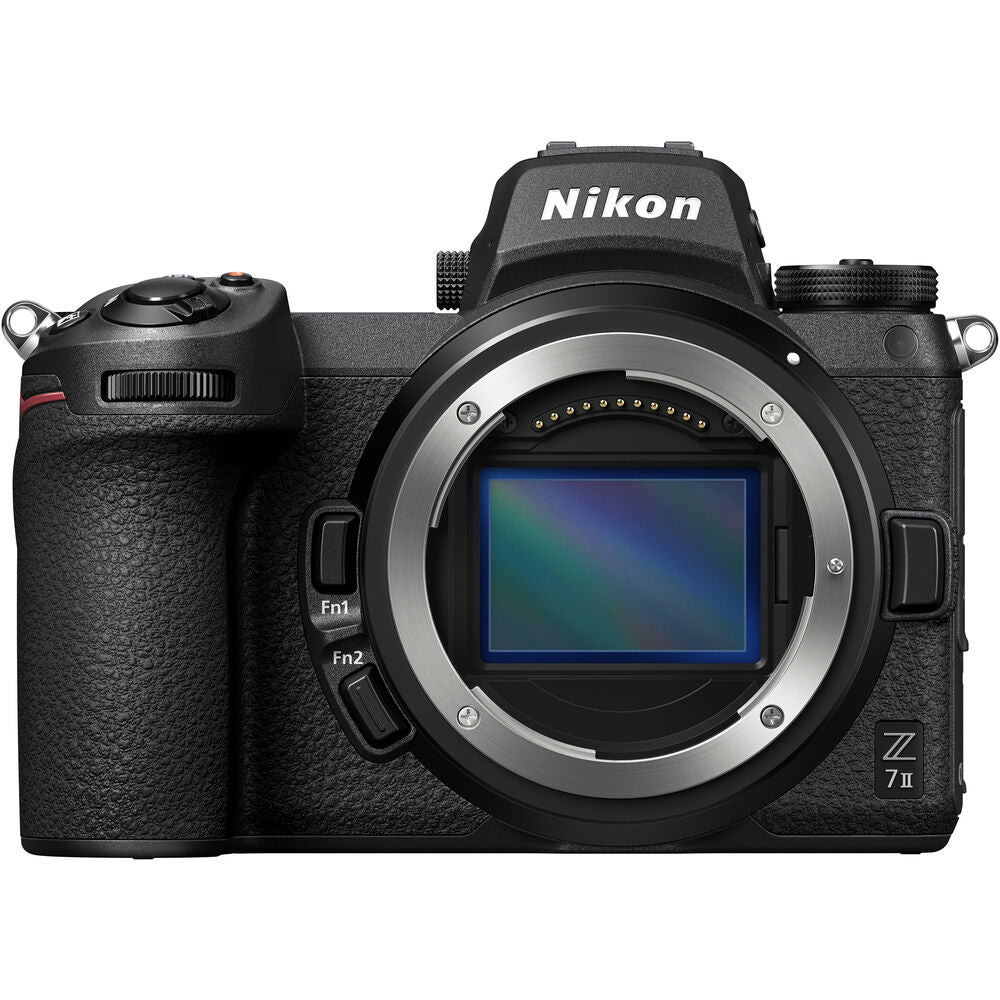 Nikon Z7 II Mirrorless Camera with NIKKOR Z 24-120mm f/4 S Lens Kit BSI CMOS Sensor FX-Format Full Frame Z-Mount Dual EXPEED 6, 4K 60p Video, 3.2" 1m-Dot Tilting Touchscreen LCD, Dual CFx / MicroSD Card Slots