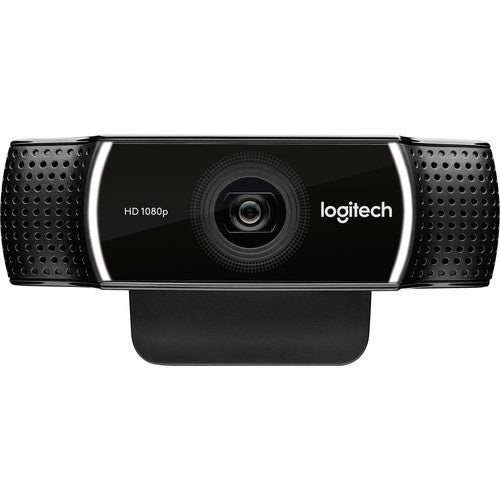 Logitech C922 Pro Stream Webcam 1080p 30fps Camera with Built-in Stereo Mic, 78 Degree Diagonal Field of View for HD Video Streaming and Recording for Office Work from Home Zoom Meetings