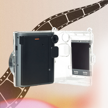 Pikxi PVC Transparent Crystal Clear Cover Case for Fujifilm Instax Mini 41 Instant Film Camera with Formfitting Design and Anti-Scratch Drop Resistant