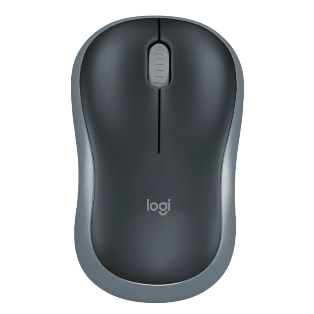 Logitech M185 2.4GHz Wireless USB Optical Mouse with 1000 DPI, Nano Receiver, 12 Months Battery Life, and Power Switch