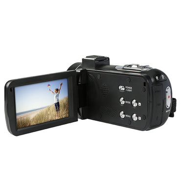 AGFAPHOTO Realimove (CC2700) 24MP Digital Video Camcorder Camera Recorder with 18x Optical Zoom, 2.7K Video Capture, 3" IPS Touch Screen Panel Display, Max 256GB Memory Storage Support for Photography Videography
