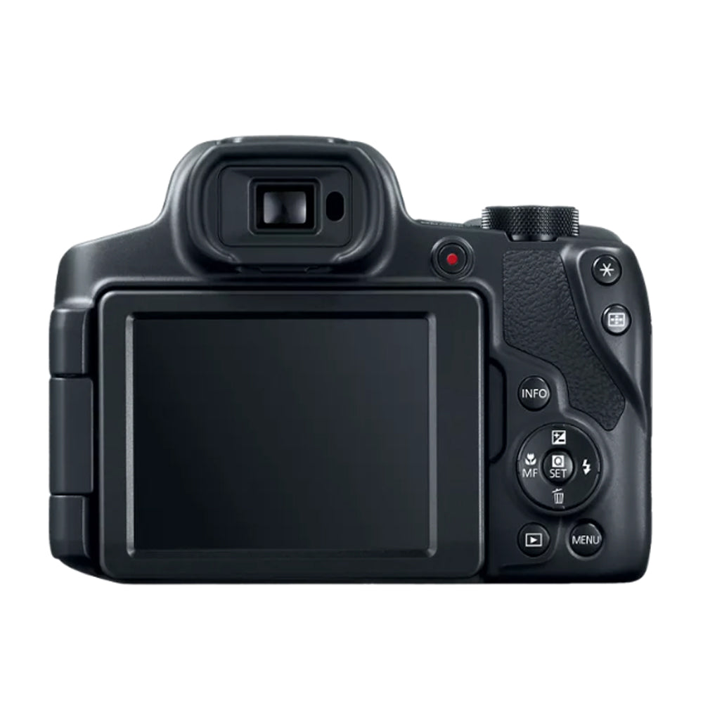 Canon PowerShot SX70 HS Digital Camera with 65x Zoom f/3.4-6.5 Integrated Lens, 20.3MP CMOS Sensor, 4K UHD Video, Optical Image Stabilization, Articulating LCD Display, and Built-In Wi-Fi and Bluetooth