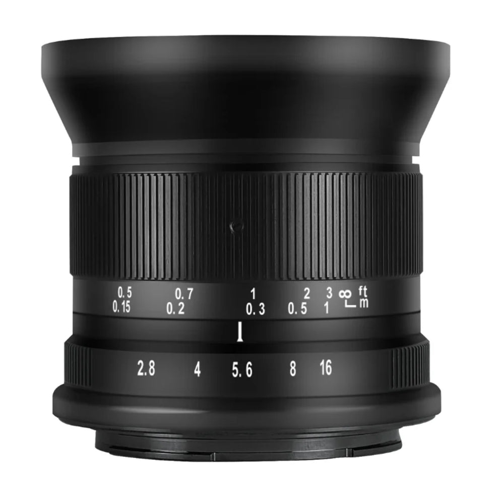 7Artisans Photoelectric 12mm F/2.8 Mark II APS-C Format Canon EF-M Mount Ultra Wide Angle Prime Lens MF Manual Focus Large Aperture Mirrorless Cameras