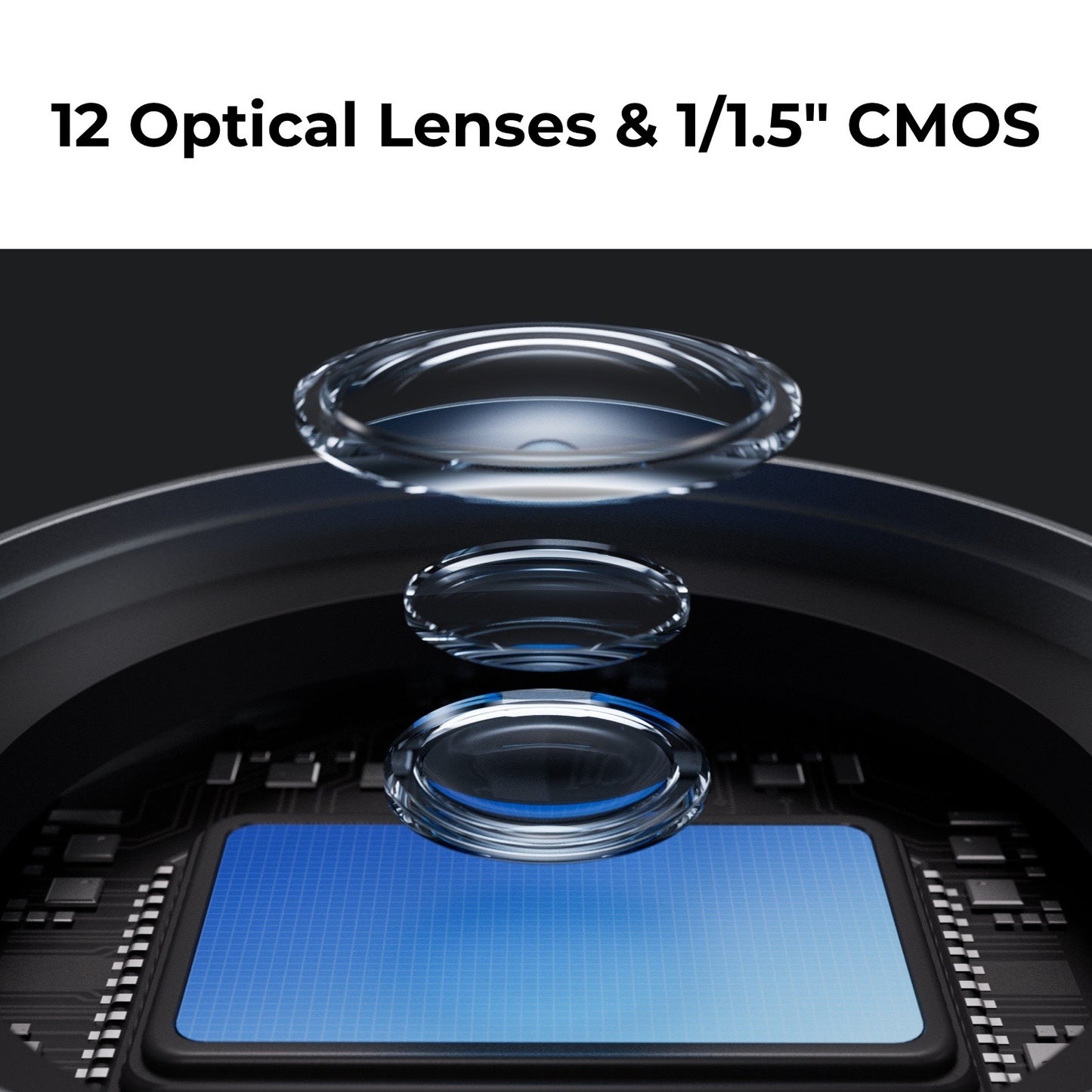 OBSBOT Tail 2 AI-Powered 4K PTZR Streaming Camera with Intelligent Auto Tracking, Up to 12x Zoom, Multi-Cam Support, NDI | HX3 Connectivity, 3-Axis Gimbal, Horizontal & Vertical Rotation for Smartphones, Tablets, Computers and Laptops