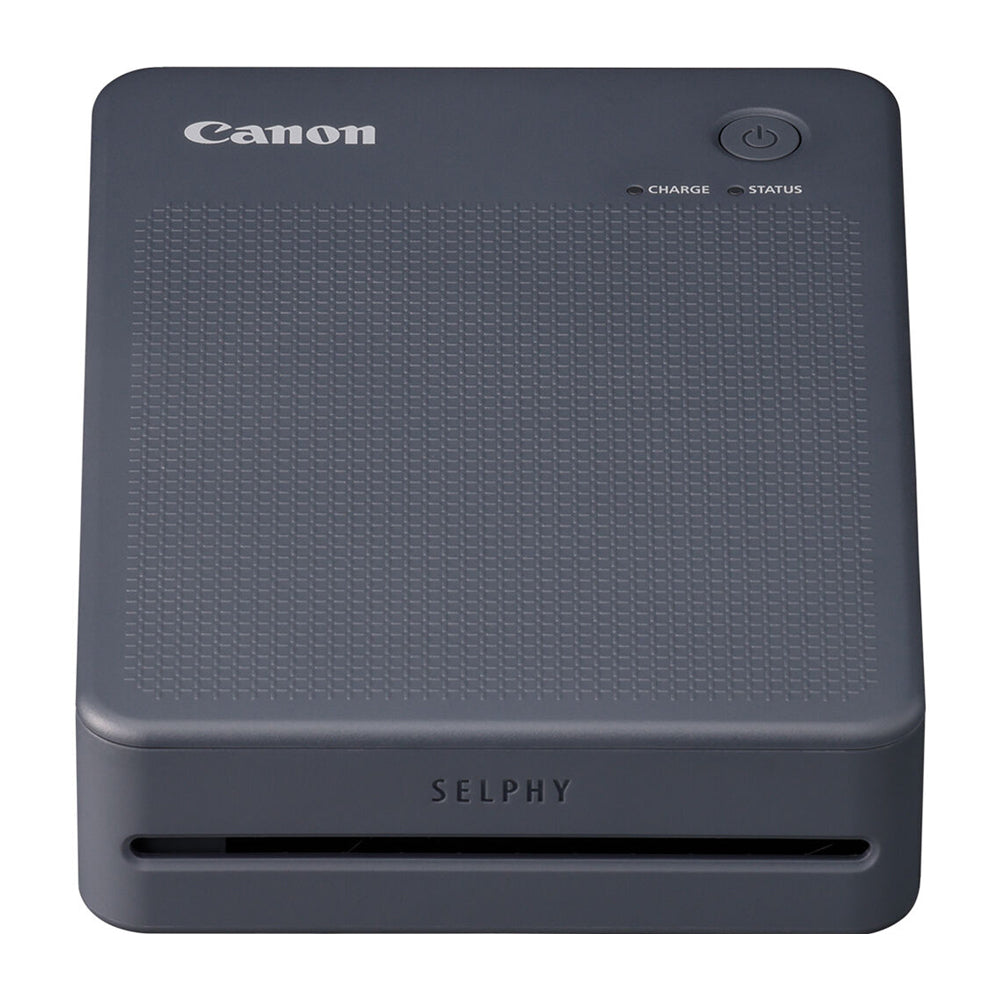 Canon SELPHY QX20 Compact Portable Photo Printer with Bordered / Borderless 2.1 x 3.4 Inches Card Size Print, Dye Sublimation Thermal Transfer Technology & 287 DPI Resolution | Gray White