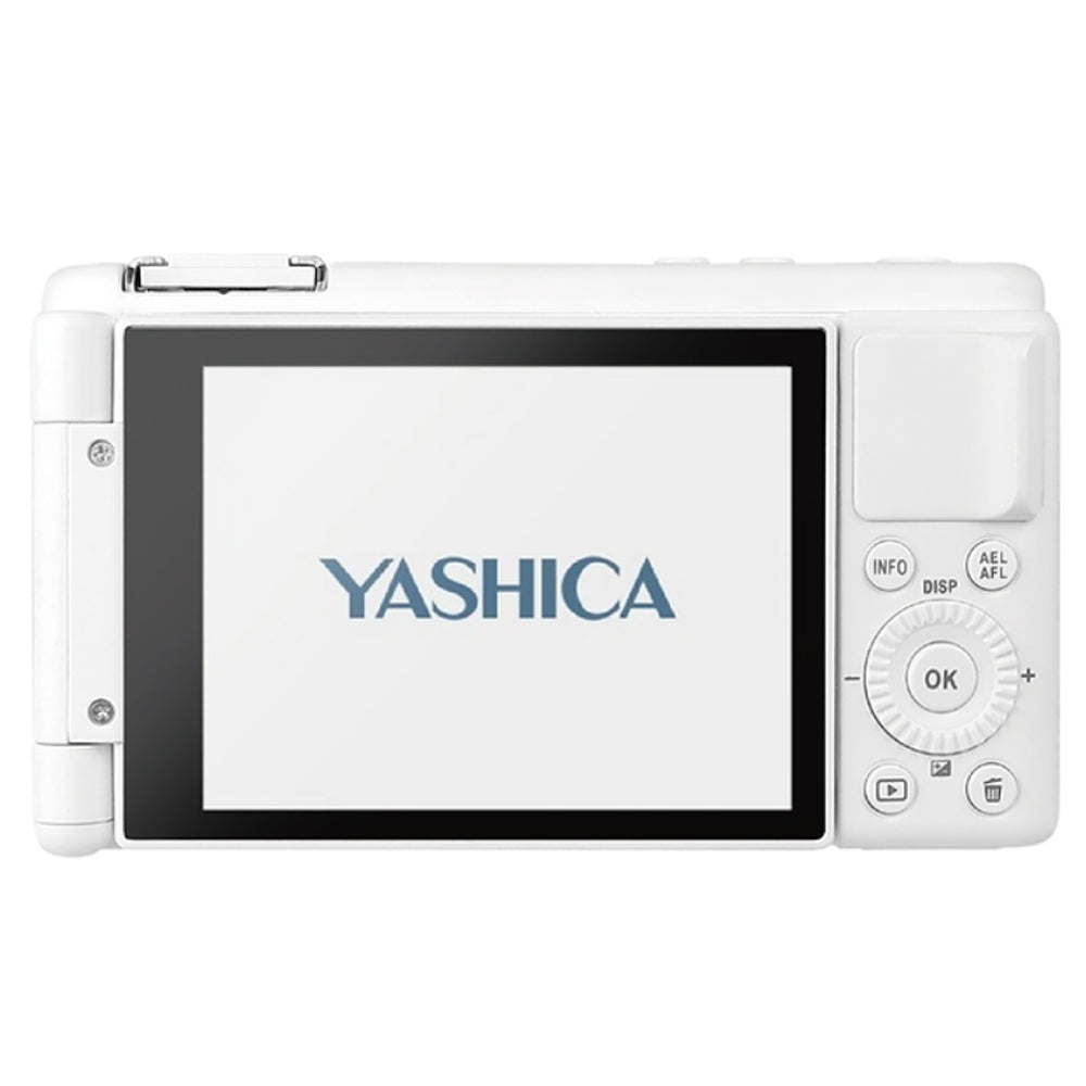 Yashica City 100 (DGC100) 13 Megapixel Point & Shoot Digital Camera CMOS Sensor, 3x Optical / 4x Digital Zoom, 4K Image Video, 2.8" LCD Display, Max 256GB MicroSD Card Slot, 1250mAh Replaceable Battery & YASHICA App Support | Black, White