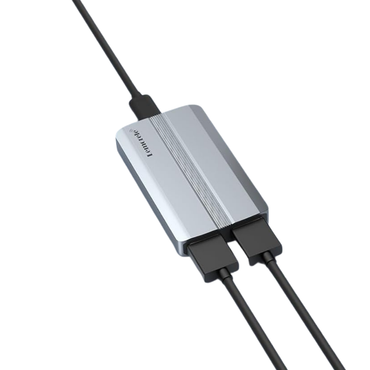 LEMORELE AC06 Video Capture Card 4K30HZ HDMI to USB Type-C Loop Out for Live Streaming & Recording