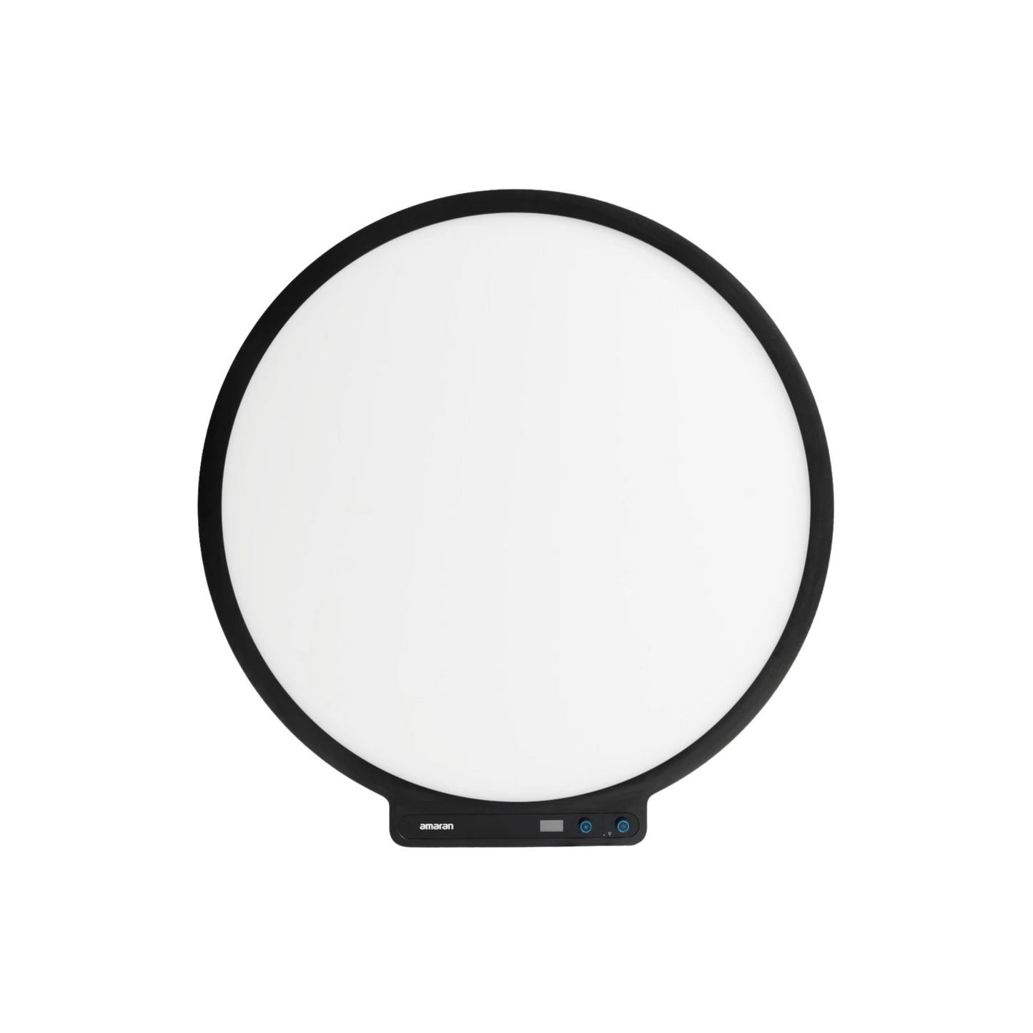 Aputure Amaran Verge Max Kit Flicker-Free 60W LED Panel Light 22" Circular Edge, 2700K-6500K Bi-Color CCT, USB C PD, High CRI 96 TLCI 98, Sidus Link / Bluetooth App Control and Portable Design for Photography, Video and Content Creation