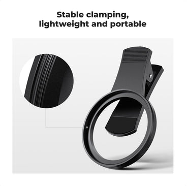 K&F Concept no-K 52mm VND ND2-ND400 Variable Neutral Density and CPL Circular Polarizer Clip-On Lens Filter for iPhone 15 14 13 12 11 Smartphone