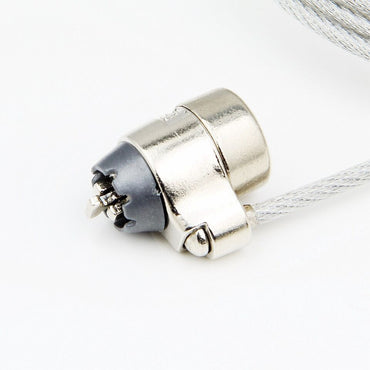 ArgoX Key Type Security Laptop Lock Cable with Braided Steel Wire - 3 x 7 mm (Kensington Slot) for PC, Desktop Computer, Monitor, CPU, etc. | SP-KL002