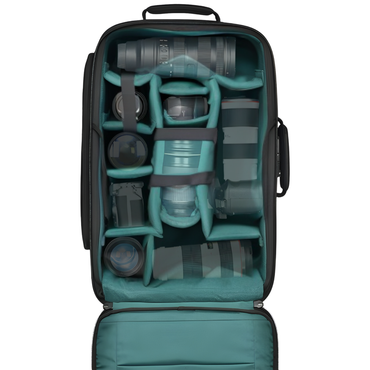 Eirmai 44L / 53L Falcon Rolling Backpack for Camera, 16" Laptop & Equipment, Travel Photography Storage