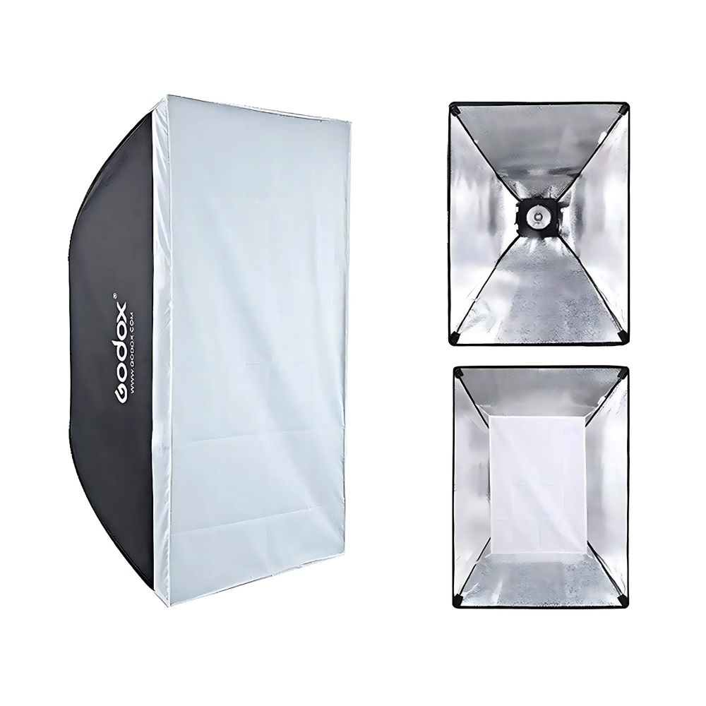 Godox SB-BW70100 70cm x 100cm / 28" × 39" Softbox with Bowens Speedring Mount for Studio Flash Strobe