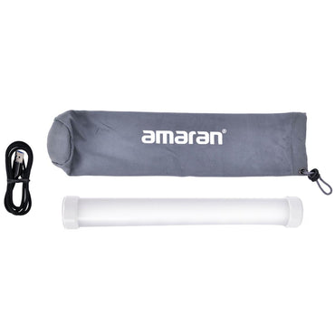 Aputure Amaran PT1C RGBWW LED 2600mAh Pixel Tube Light with 2700K - 10000K Color Temperature, 16 Light Effects, Max 80m Bluetooth Control, Sidus Link App Support for Photography Videography Film | AP10012A10