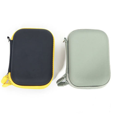 Pikxi Multipurpose Hard EVA Carry Case Storage Bag Organizer for Kodak F9, H35, H35N, M35, Vibe 501F Film Cameras & Compact Digital Camera with Inner Accessory Pocket and Wrist Strap – Available in Yellow Black, Green Color Option