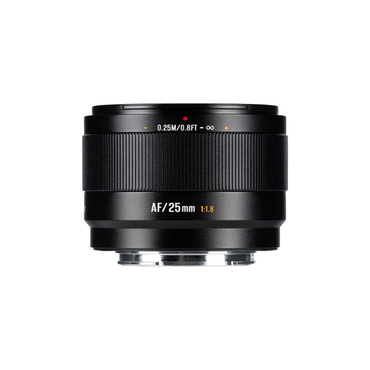 7Artisans AF 25mm F1.8 Lite APS-C Autofocus Prime Camera Lens for Sony E & Fujifilm X Mount