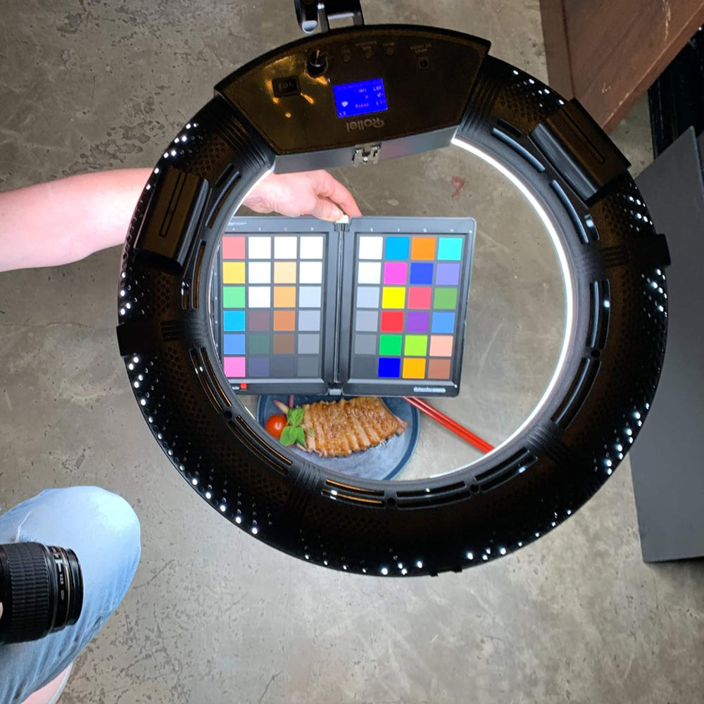 Datacolor Spyder Checkr Professiol 48 Color Chart and Calibration Tool with 2 Interchangeable Target Cards in a Hard Case for Digital Camera Photography and Studio Equipment | SCK100