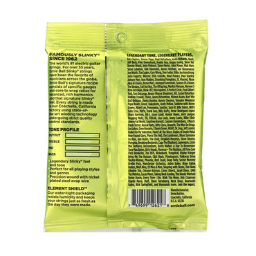 Ernie Ball 7-String Regular Slinky Nickle Wound Electric Guitar Strings (7 String Full Set) .010, .013, .017, .026, .036, .046, .056 - Musical Instruments and Accessories | 2621