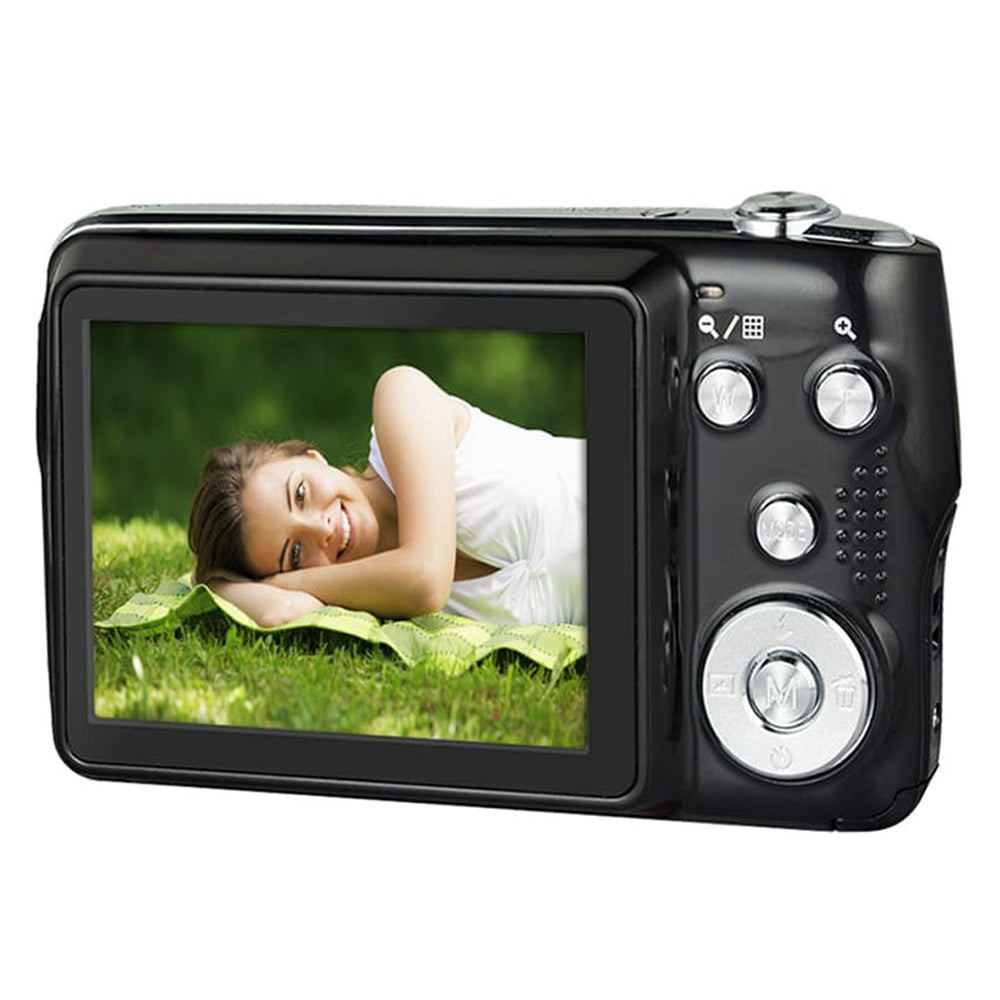 AGFAPHOTO Realishot (DC8200) 21MP Digital Camera with CMOS Sensor, FHD 1080p Video Capture, 8x Optical Zoom, 2.7" TFT Screen Display, Max 32GB Memory Storage Support for Photography Videography | Black, Blue, Pink, Purple, Red, Gray/Silver