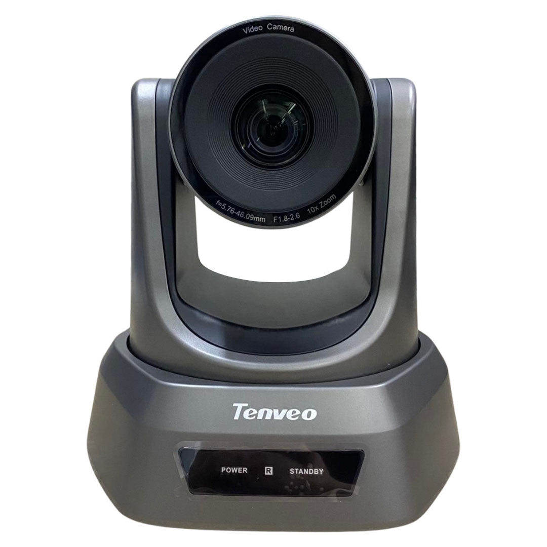 Tenveo TEVO-NV10U 1080P HD PTZ Video Conference Web Camera with USB 2.0 Video Output, 10X Optical Zoom, IR Remote Control, Pan, Tilt and Zoom Features