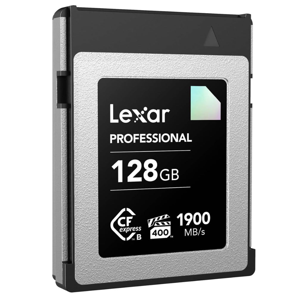 Lexar Professiol 256GB 128GB CFexpress Type B Diamond CF Express Memory Card Compact Flash PCI-Express 3.0 / NVMe with VPG 400MB/s, 8K 4K 6K RAW ProRes HQ Video, Backward Compatible with XQD Cameras, 1900MB/s Read, 1700MB/s Write Speeds