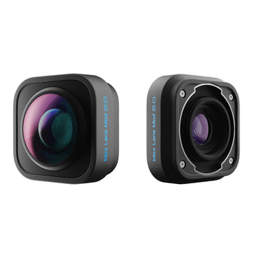 GoPro Max Lens Mod 2.0 Ultra Wide Angle 177 Degree POV Lens with 4K60 Resolution, Max 16ft / 5m Waterproof and HyperSmooth Stabilization for HERO 12 BLACK | ADWAL-002