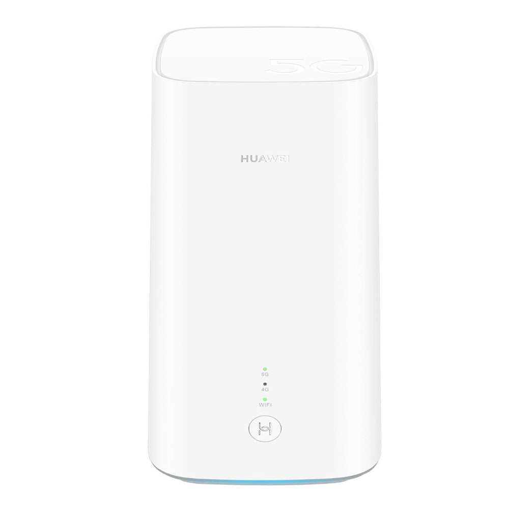 Huawei 5G CPE Pro H112-370 Wi-Fi Router Modem with 2.33Gbps Downlink, SIM Card Slot, Dual Band WiFi Anten with 6 Sigl Amplifiers, Balong 5000 Multi-Mode Chipset, High Speed 5G / LTE Wireless and Fix Line LAN Network Connection
