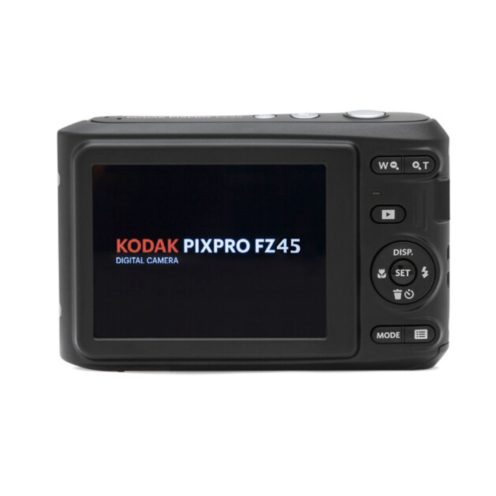 KODAK FZ45 Friendly Zoom PIXPRO Compact Digital Camera with 4x Optical Zoom, 16MP CMOS Sensor, Full HD Video, 27mm Wide Angle Lens, 2.7" LCD Display, Double A Battery Powered Kodak Digital Cameras