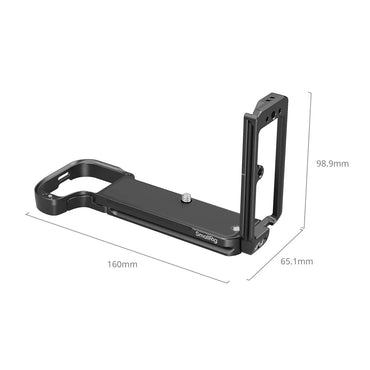 SmallRig L-Shape Bracket for FUJIFILM GFX100S II Camera - Arca-Type Side & Base Plates, Locating Block with Cold Shoe Mount, Quick Orientation Switching, Three-Point Locking System, Unobstructed Access to Ports & Flip Screen | 4716