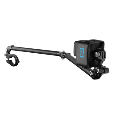 GoPro Carbon Fiber Boom + Handle Bar Mount with 10" to 21" Extension Arms and 360 Degree Ball Joint for Action Cameras and Vlogging | AEXTM-011