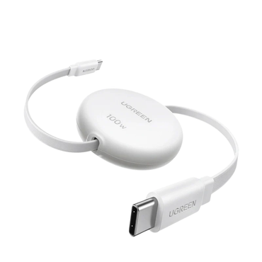 UGREEN Nexode 1M USB-C to USB-C 100W PD Fast Charging Retractable Cable