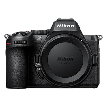 Nikon Z5 II Body Mirrorless Camera 24.5MP Full-Frame CMOS Sensor EXPEED 7 Image Processor 4K 60p / Full HD 120p Video Recording 9-Type Subject Detection Autofocus 3.2" Vari-Angle Touchscreen LCD Dual UHS-II SD Card Slots