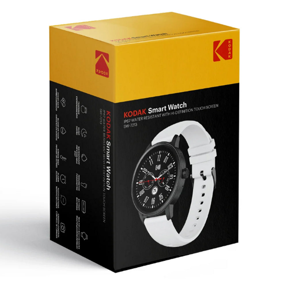 KODAK SW-7213 Smart Watch IP67, Bluetooth 5.3, 1.30" HD Full Touch Display, 230mAh Max 5 Days Battery Life, Mobile GPS, Health Monitoring, Multiple Watch Faces