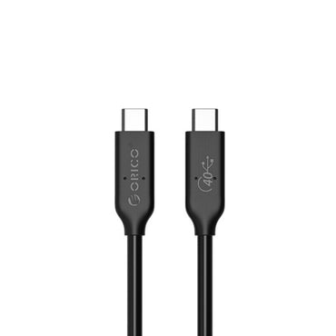 ORICO 0.5m 0.8m USB4 Type-C Cable Male to Male PD 100W Fast Charging with 40Gbps Transfer Speed, 8K@60Hz Video Output Support for PC Desktop Computer Smartphone