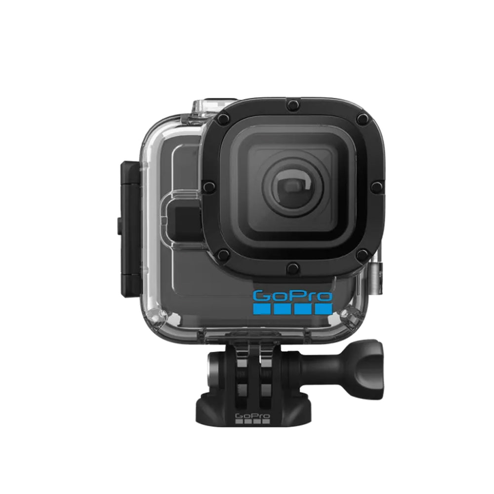 GoPro Dive Cage Protective Housing with Max 60m / 196ft Waterproof, Flat Glass Lens and Built-In Buttons for HERO 11 BLACK Mini Action Camera | AFDIV-001