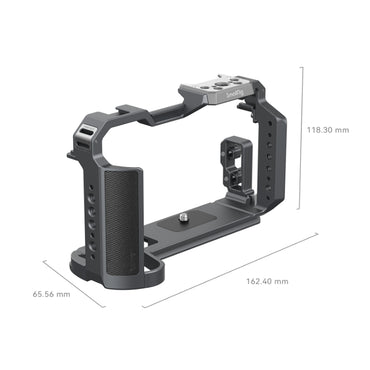SmallRig Aluminum Titanium Camera Cage Kit for Leica SL3 with Arca-Type Quick Release Baseplate, HDMI Cable Clamp, Cold Shoe Mount, TO Rail, QD Socket, and Multiple 1/4"-20 Threaded and ARRI 3/8"-16 Locating Holes 4510