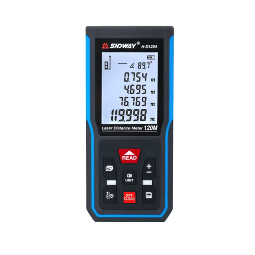 Sndway H-D710A Digital Laser 70M Distance Rangefinder Handheld Measuring Instrument with LCD Screen, Electronic Angle Sensor, Aspherical Optical Lens