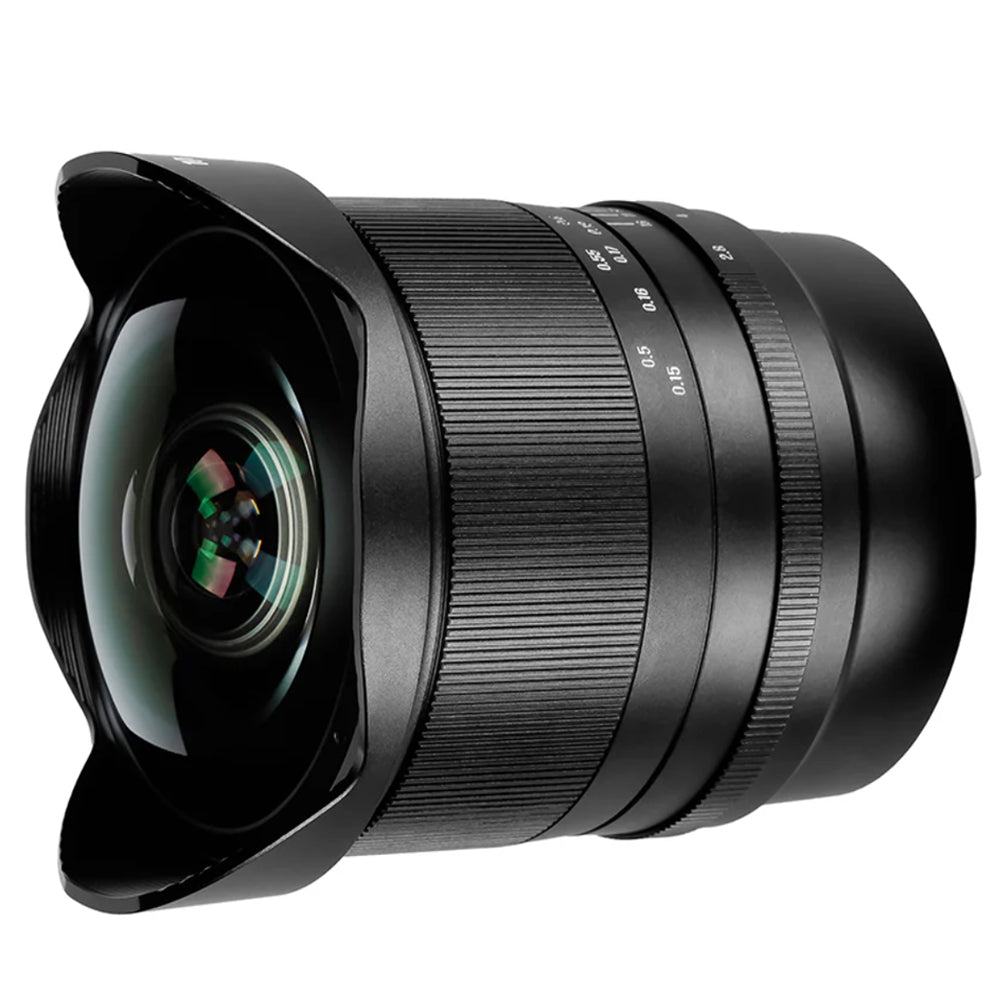 7Artisans 10mm F/2.8 Mark II Full Frame Format Sony E Mount Ultra Wide Angle Fisheye Prime Lens MF Manual Focus Large Aperture for A1 A5000 A6000 Series A7 A9 ZV QX1 Mirrorless Cameras