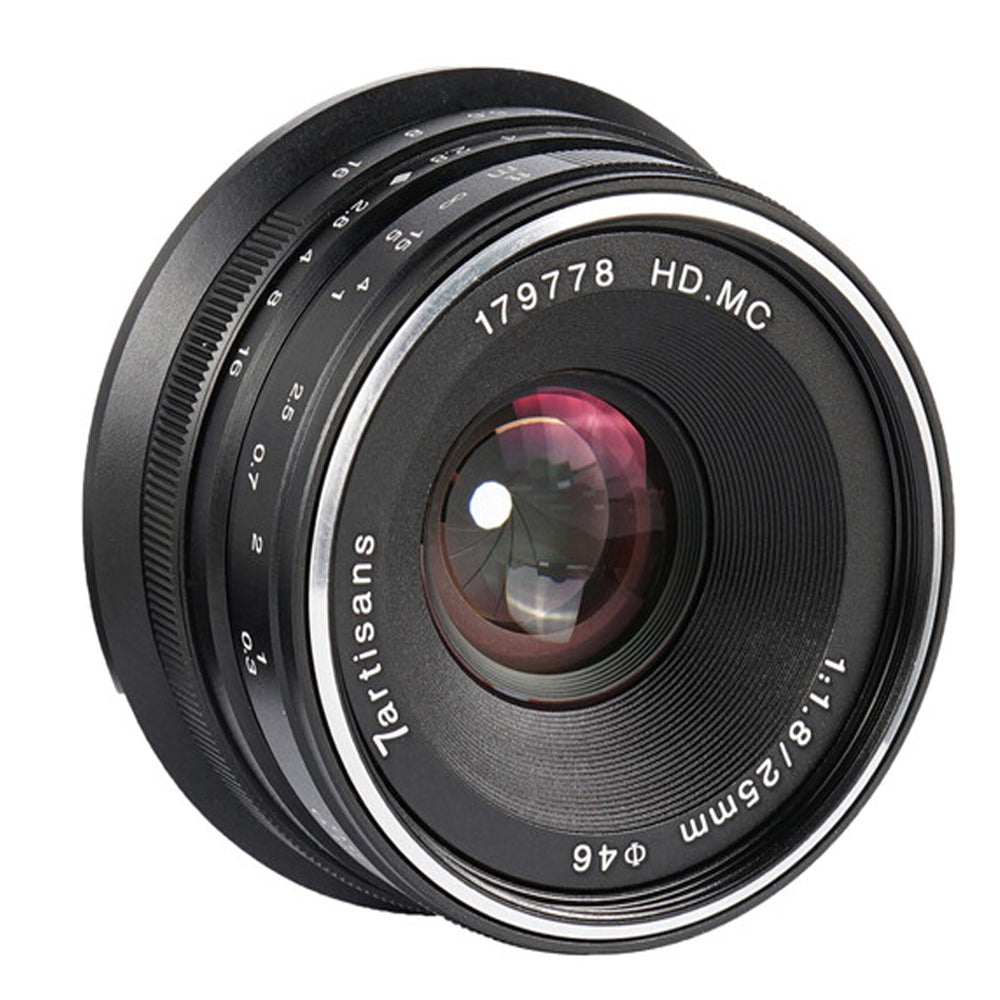 7Artisans 25mm F/1.8 APS-C Format Nikon Z Mount Compact Portrait Prime Lens MF Manual Focus for Mirrorless Cameras