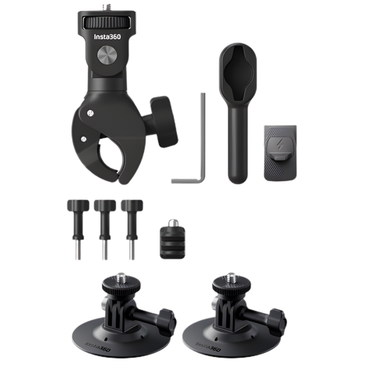 Insta360 X5 8K UHD 360° Action Camera Motorcycle Bundle Kit